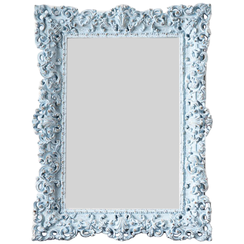 Зеркало Leeuw Mirror Pastel Blue Винтажный голубой в Сочи | Loft Concept 