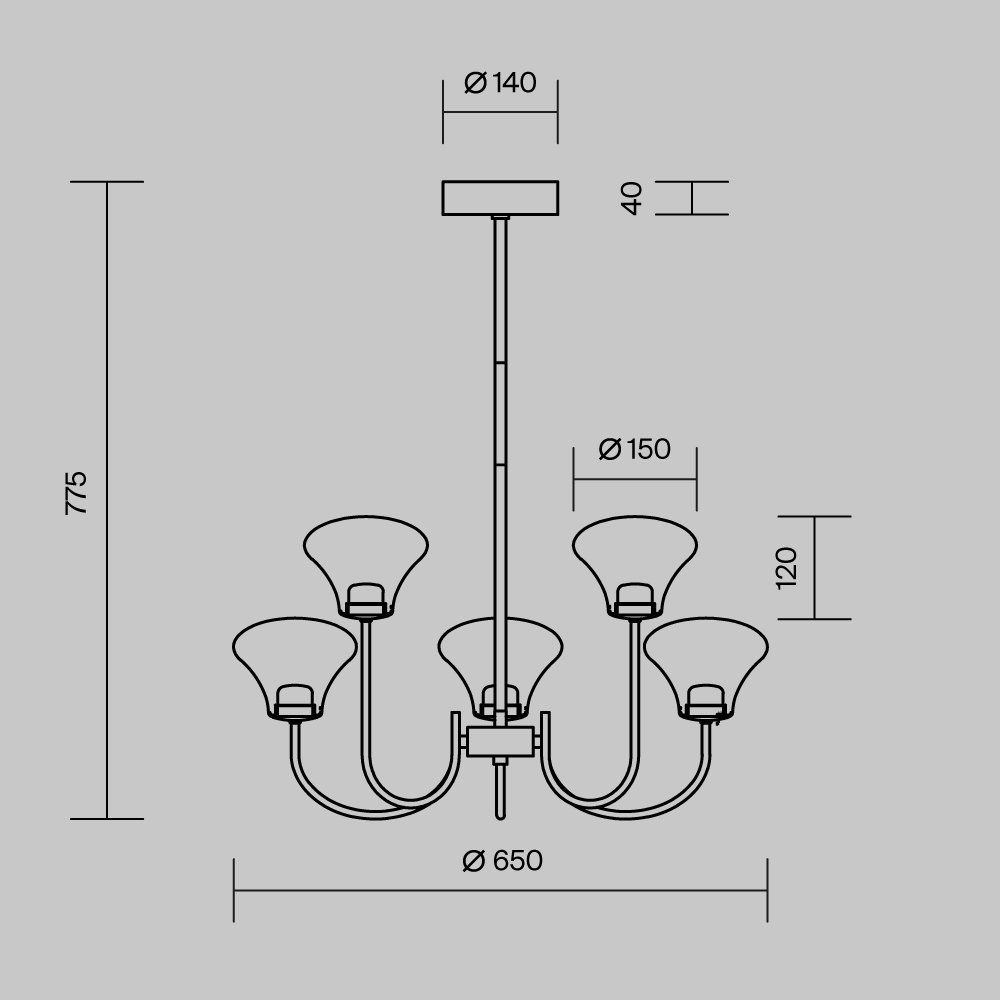 Люстра подвесная Dynasty 3000К в Сочи