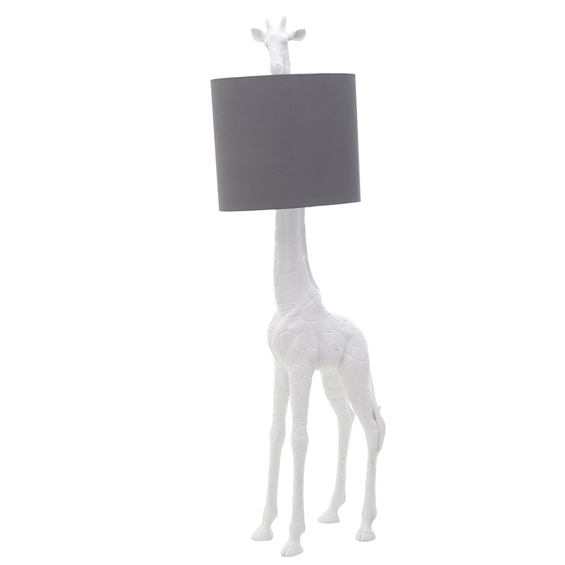 Торшер White Giraffe Floor lamp Белый Серый в Сочи | Loft Concept 