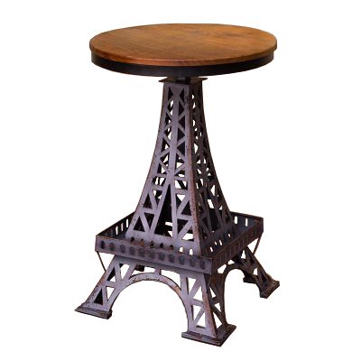 Барный стул Eiffel Tower Bar Stool Коричневый Черный в Сочи | Loft Concept 