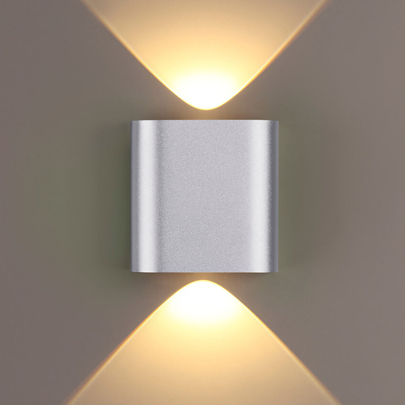 Бра Obverse Silver Square Wall lamp Серебряный в Сочи | Loft Concept 