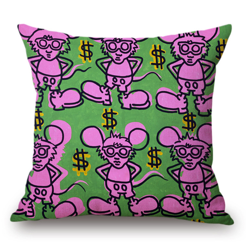 Подушка Keith Haring 12 Мульти в Сочи | Loft Concept 