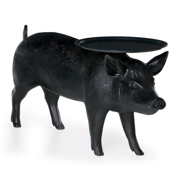 Кофейный стол Moooi Pig Table Черный матовый в Сочи | Loft Concept 