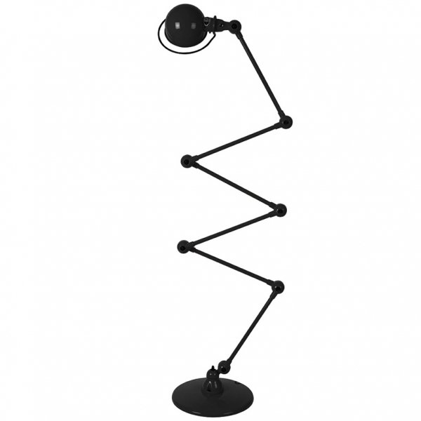 Торшер Zigzag Floor Lamp Черный в Сочи | Loft Concept 