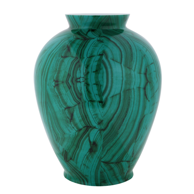 Ваза Malachite Vase barrel Малахит в Сочи | Loft Concept 