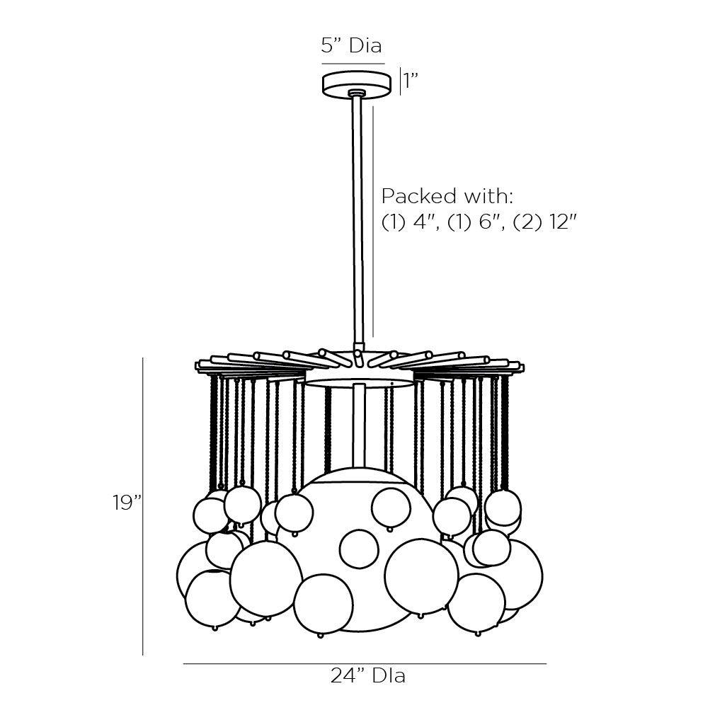 Люстра Arteriors MIRA CHANDELIER в Сочи