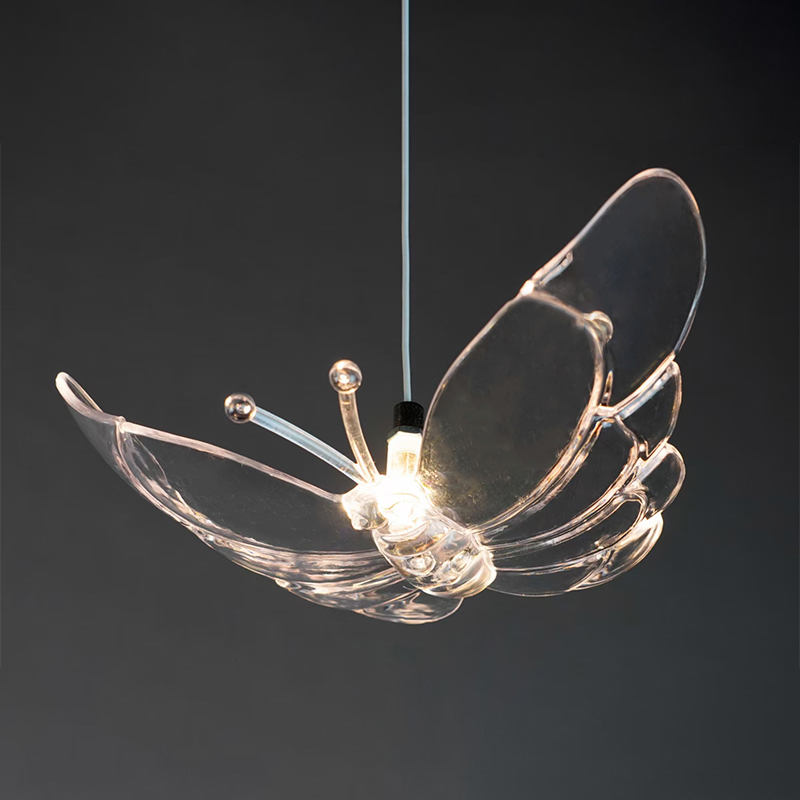 Butterfly Double Pendant Lamp E Прозрачный в Сочи | Loft Concept 