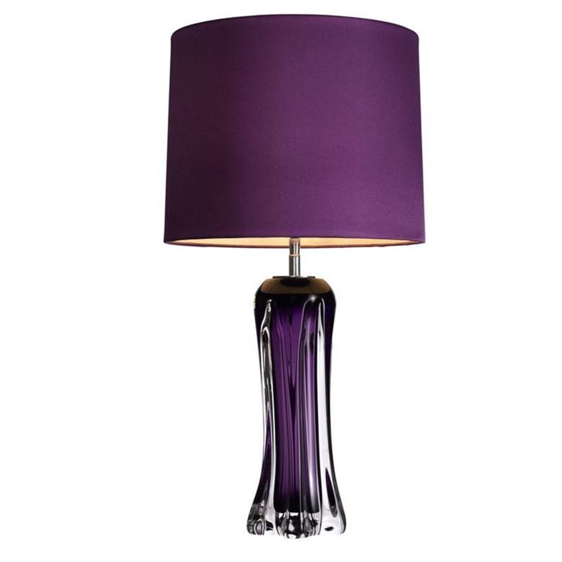 Настольная лампа Vivian Table Lamp Фиолетовый в Сочи | Loft Concept 