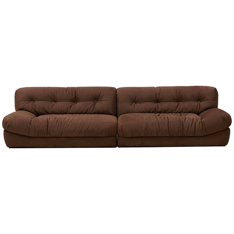 Диван коричневый Harlan Sofa Brown Коричневый в Сочи | Loft Concept 