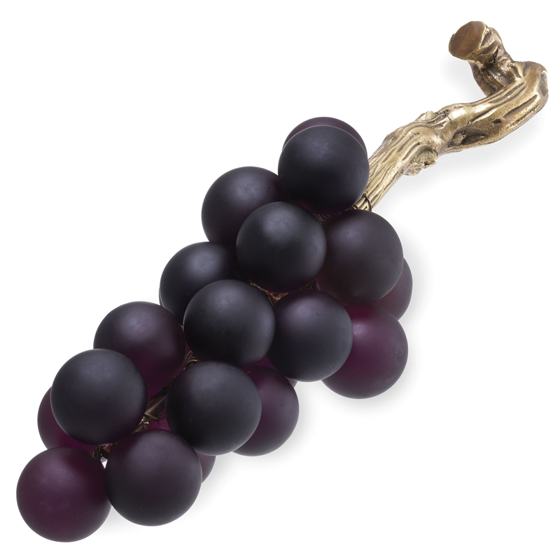 Аксессуар Eichholtz Object french grapes Purple Пурпурно-фиолетовый Винтажная латунь в Сочи | Loft Concept 