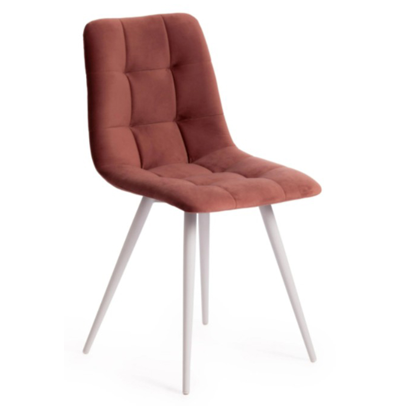 Стул Nancy Coral Chair Коралловый Белый в Сочи | Loft Concept 