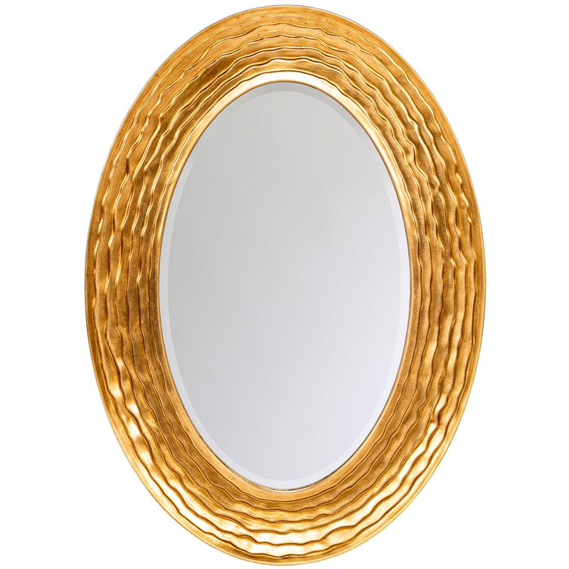 Зеркало Golden Waves Oval Mirror  в Сочи | Loft Concept 