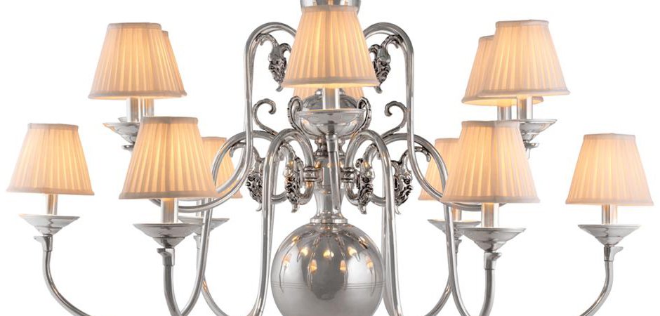 Люстра Eichholtz Chandelier La Chapelle Silver - Loft-Concept в Сочи