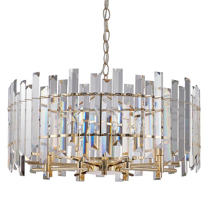 Люстра Langley Chandelier gold 60 Золотой Прозрачный в Сочи | Loft Concept 