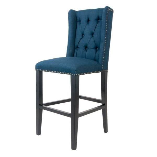 Стул French chairs Provence Barton Blue Chair Черный Синий в Сочи | Loft Concept 