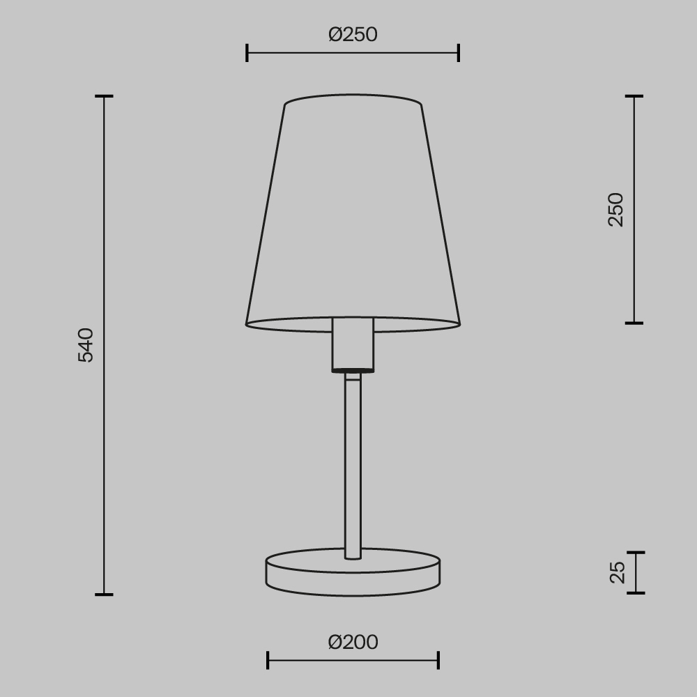 Настольный светильник Lira Е27 в Сочи
