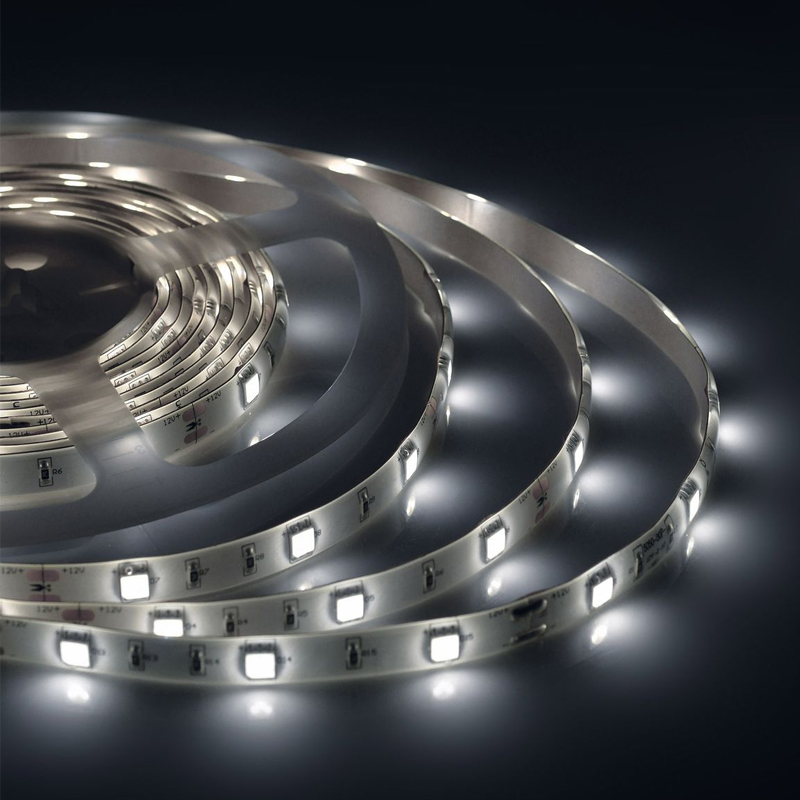 Светодиодная влагозащищенная лента 7,2W/m 30LED/m 5050SMD холодный белый 5M Белый Светодиодная влагозащищенная лента 7,2W/m 30LED/m 5050SMD холодный белый 5M Белый в Сочи | Loft Concept
