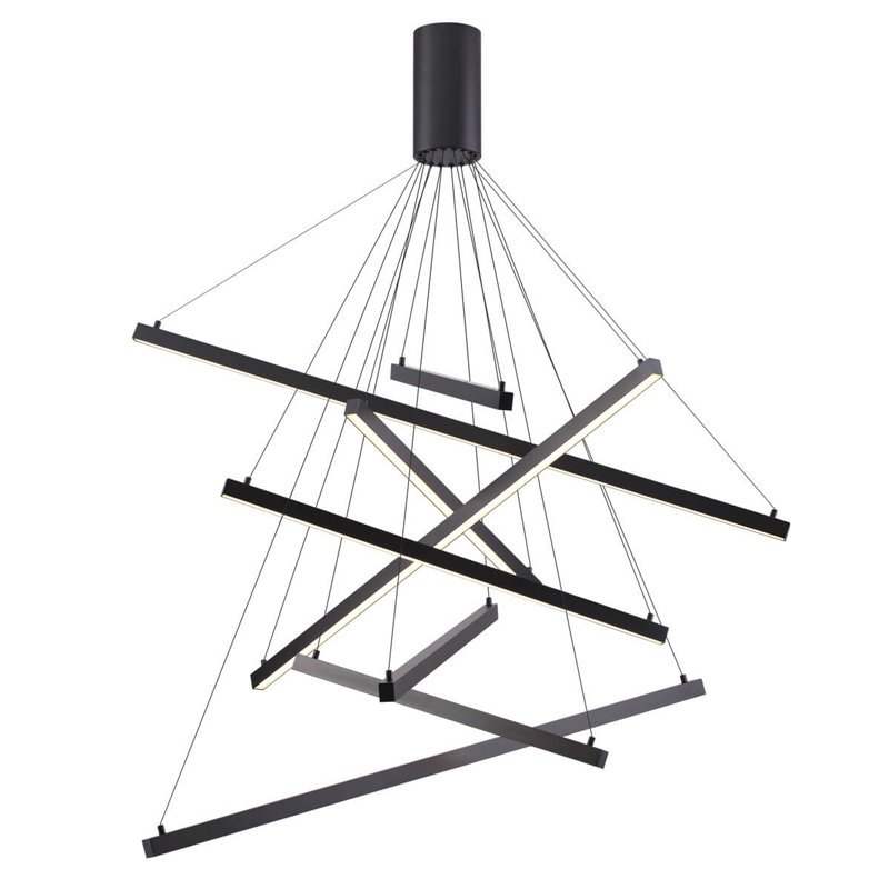 Люстра Massemin Chandelier black 99 Черный в Сочи | Loft Concept 