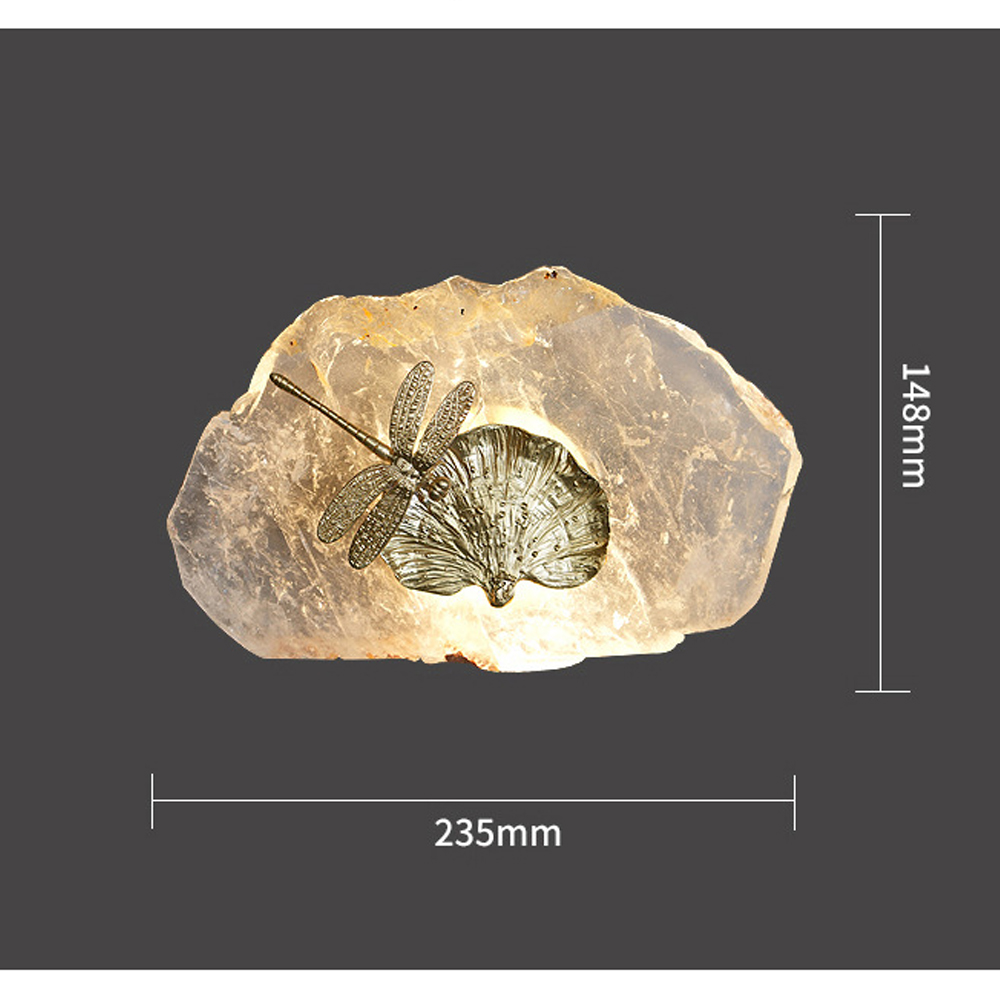 Бра Декоративный лист с стрекозой Glacial Fragment Бра Декоративный лист с стрекозой Glacial Fragment в Сочи