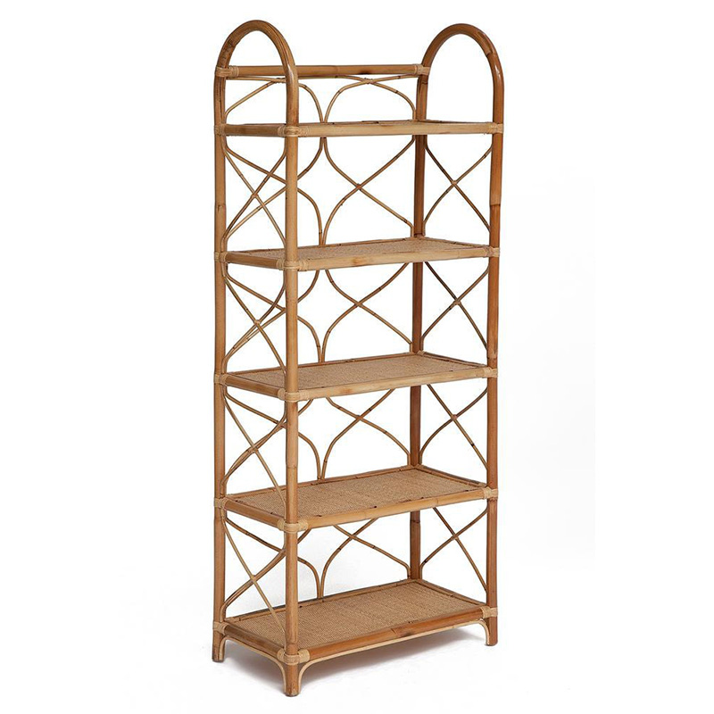 Этажерка Rattan Wicker Bookcase Древесина в Сочи | Loft Concept 