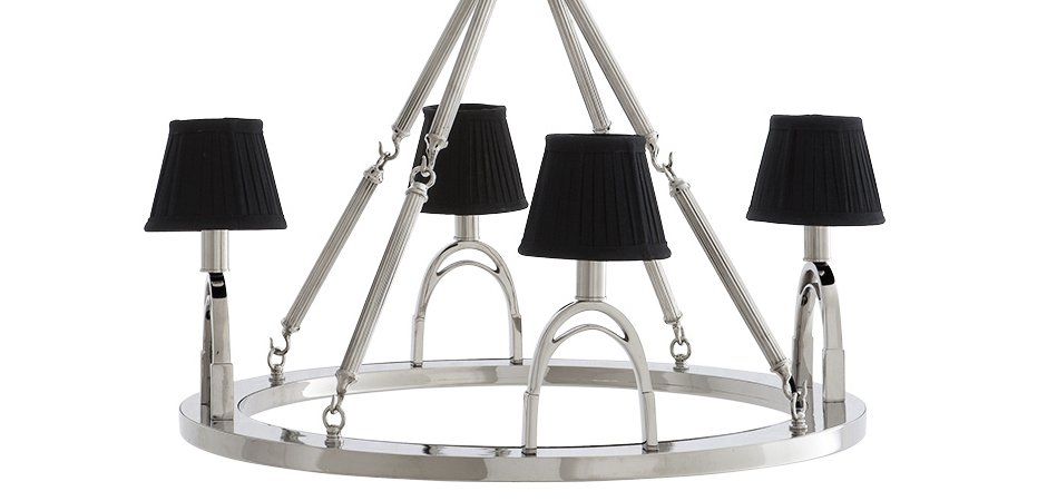 Люстра Eichholtz Chandelier Jigger Nickel - Loft-Concept в Сочи