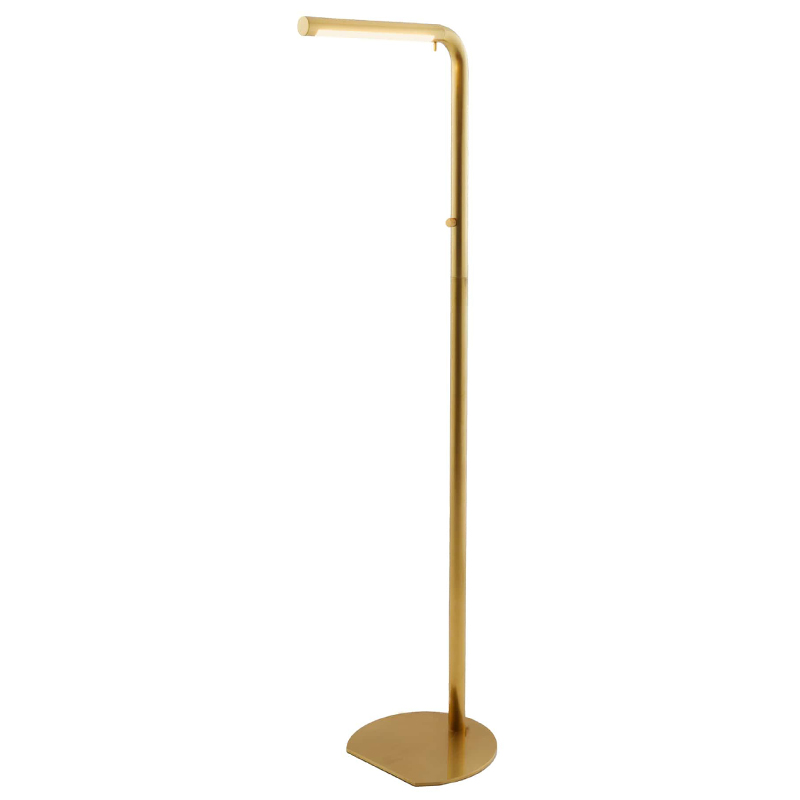 Торшер Arteriors SADIE FLOOR LAMP Латунь в Сочи | Loft Concept 