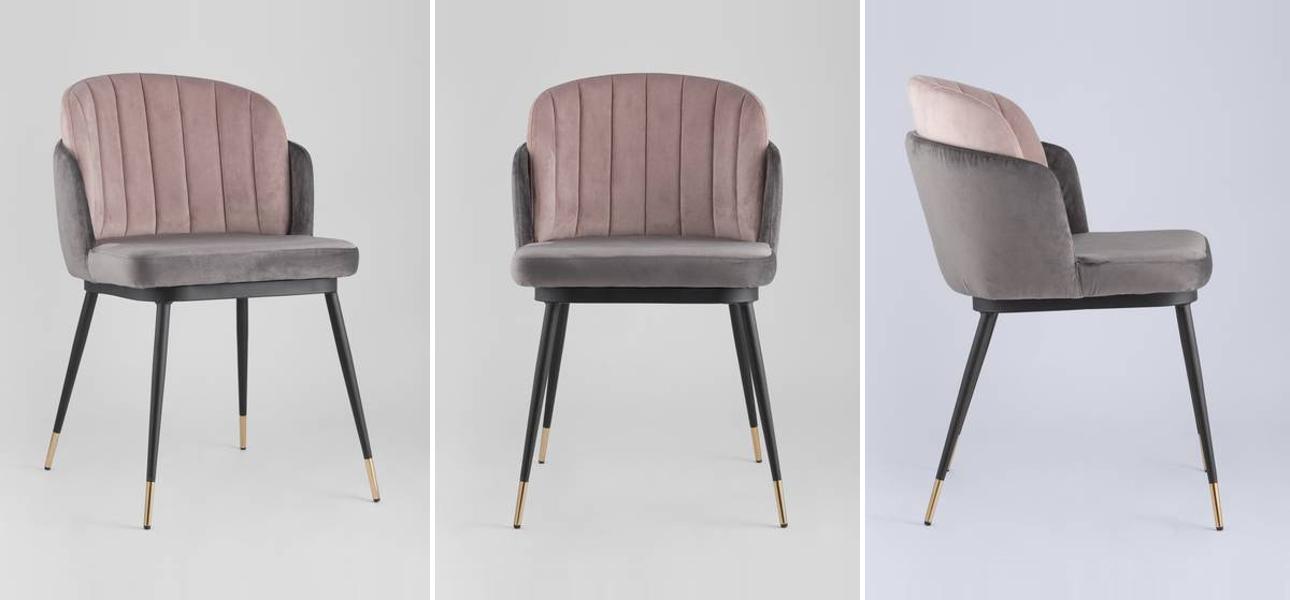 Стул Penelope Chair Серый цвет - фото