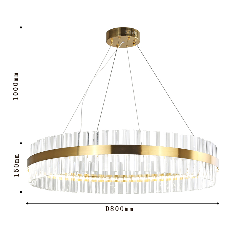 Кольцевая светодиодная люстра Ring Horizontal в Сочи