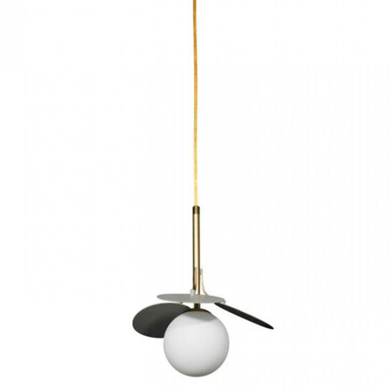 Подвесной светильник MATISSE Pendant One Grey Серый Золотой Белый в Сочи | Loft Concept 