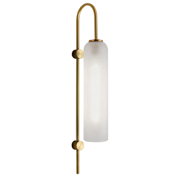 Бра ARTICOLO float Wall Sconce Snow Золотой Белый в Сочи | Loft Concept 