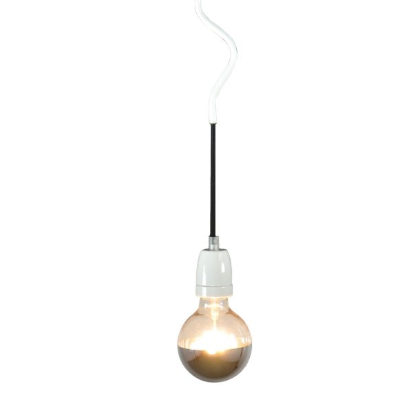 Подвесной светильник Spinner Bulb White Белый в Сочи | Loft Concept 