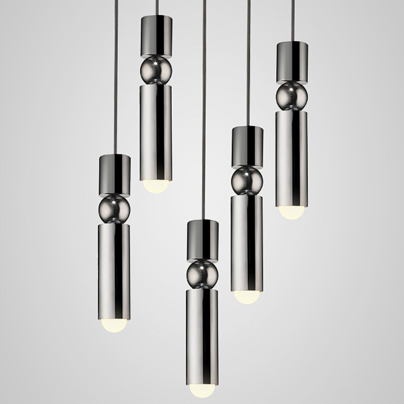 Подвесной светильник Fulcrum by Lee Broom Chrome Хром в Сочи | Loft Concept 