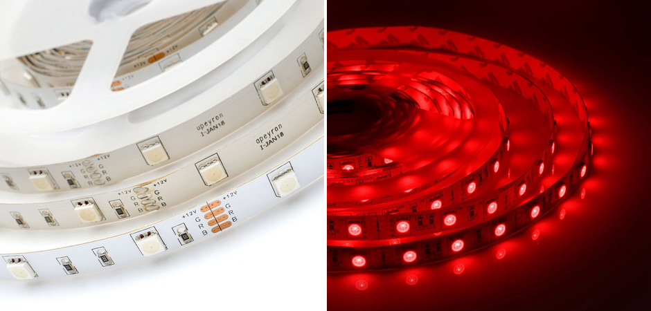 Светодиодная лента 7,2W/m 30LED/m 5050SMD разноцветная 3M - Loft-Concept в Сочи