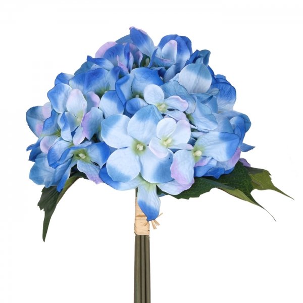 Декоративный искусственный цветок Blue Hydrangea Синий Зеленый в Сочи | Loft Concept 