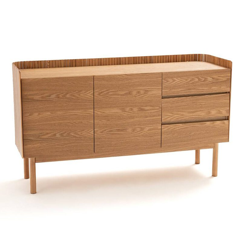 Комод в скандинавском стиле Linnea Chest of Drawers Светлый дуб Темный дуб в Сочи | Loft Concept 