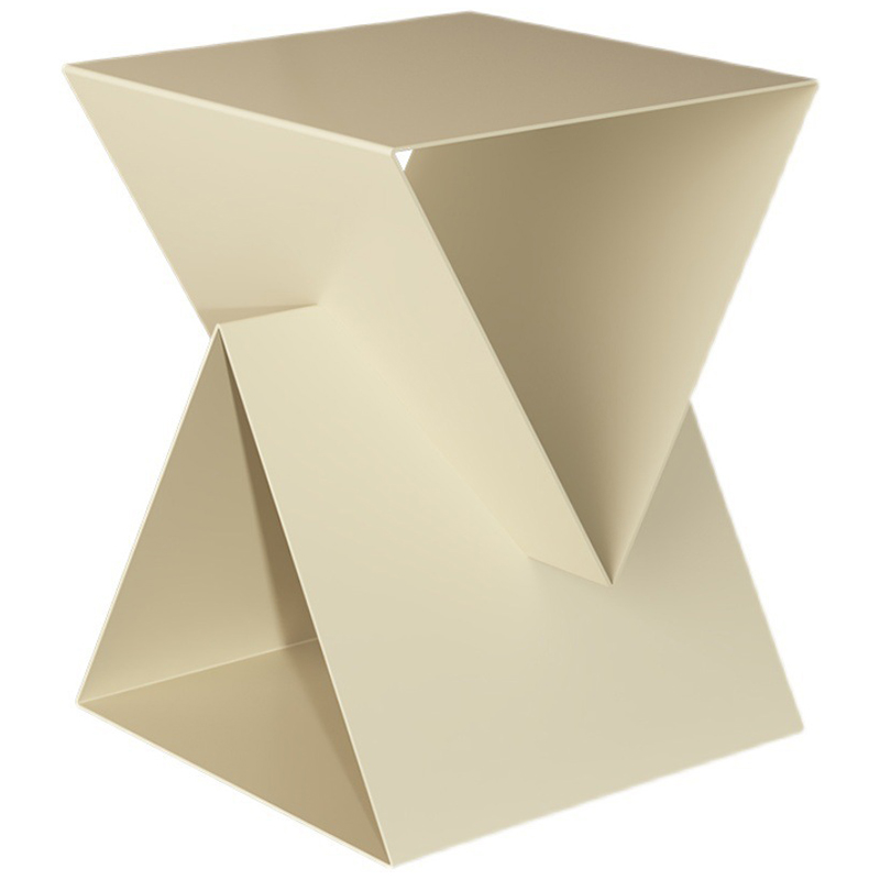 Приставной стол Two Triangles Beige Side Table Бежевый в Сочи | Loft Concept 