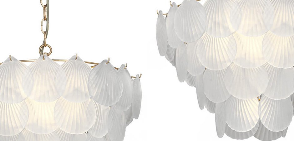 Люстра Transparent Glass Shells Люстра Transparent Glass Shells - Loft-Concept в Сочи