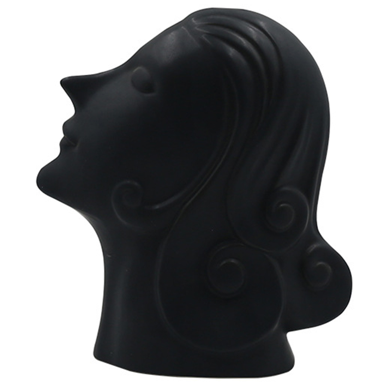 Статуэтка Side Profile Black Statuette Черный в Сочи | Loft Concept 