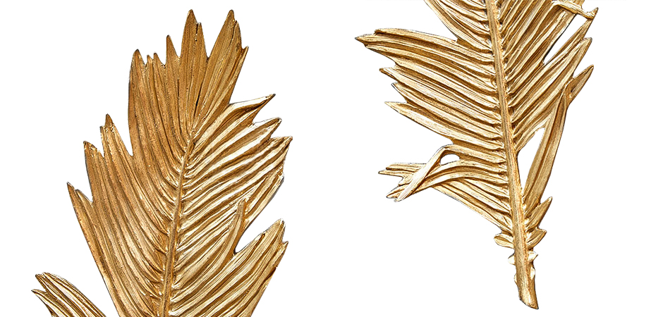 Аксессуар на стену Golden Feather Аксессуар на стену Golden Feather - Loft-Concept в Сочи