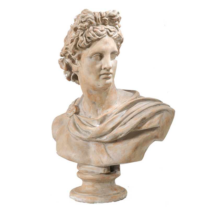 Статуэтка Antique Busts Apollo Belvedere Бежево-серый в Сочи | Loft Concept 