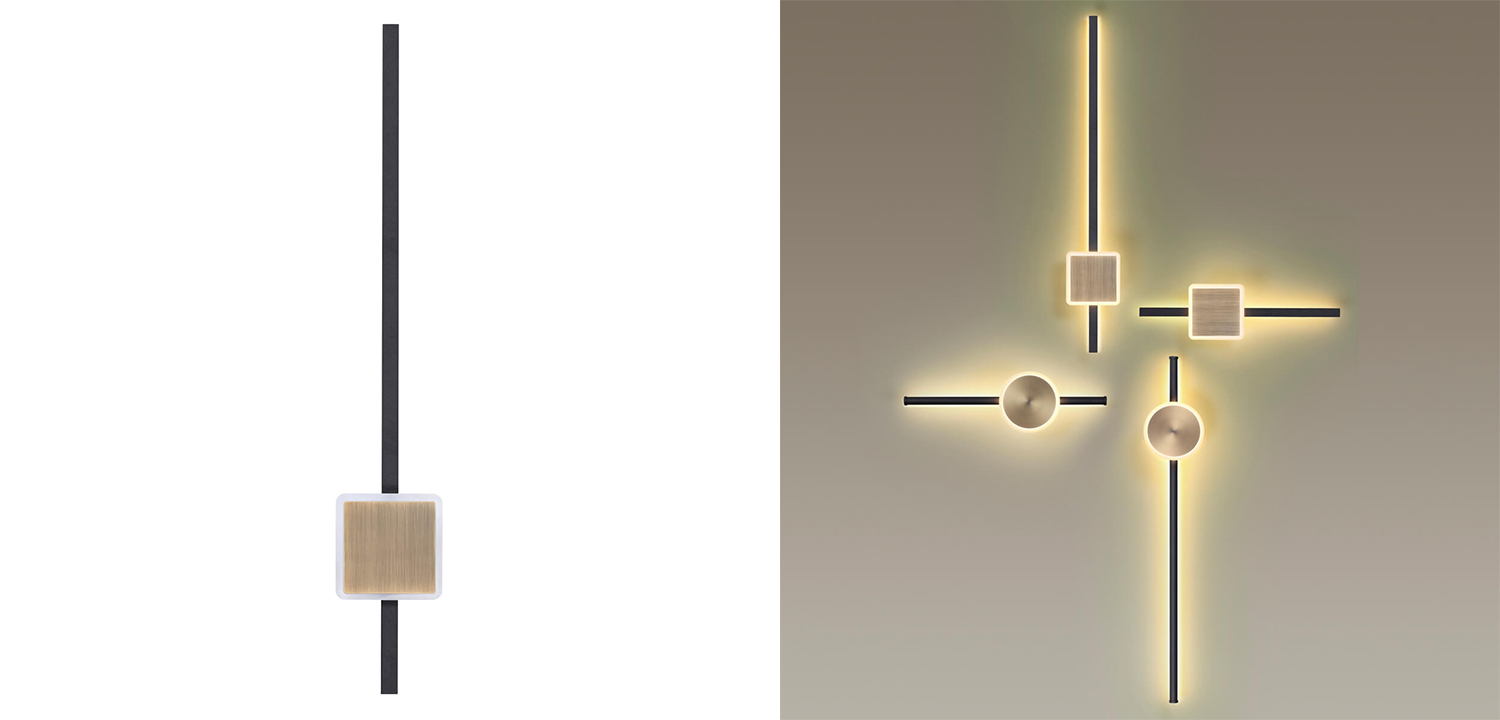 Бра Barrette Square Sconce 70 - фото