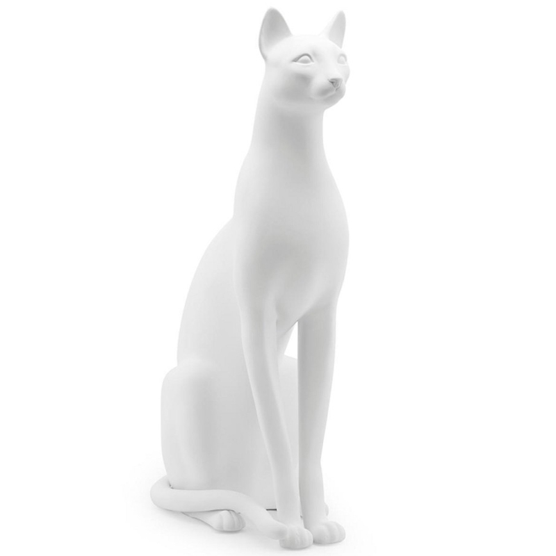 Статуэтка Abhika Egyptian Cat White Белый в Сочи | Loft Concept 