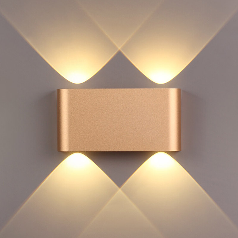 Бра Obverse Gold Rectangle A Wall lamp Золотой в Сочи | Loft Concept 