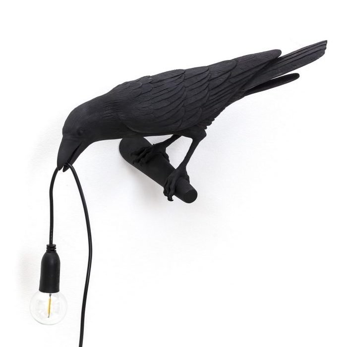 Бра Seletti Bird Lamp Black Looking Черный в Сочи | Loft Concept 