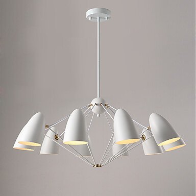 Люстра JLYLITE 10-Light Sputnik Chandelier White Белый в Сочи | Loft Concept 