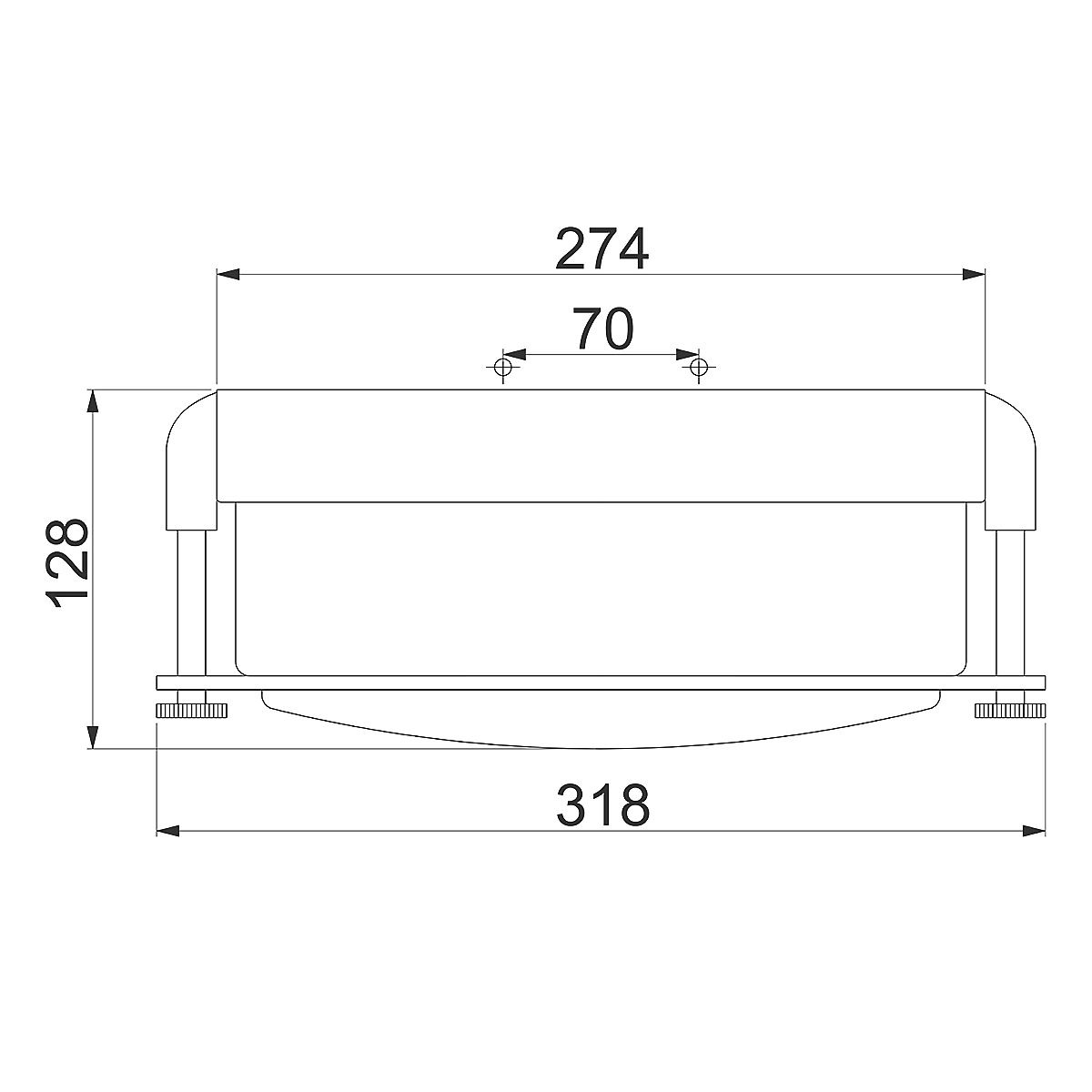Потолочный светильник для ванных комнат цвета никель с плафоном из опалового стекла и декоративными держателями Hinkley в Сочи