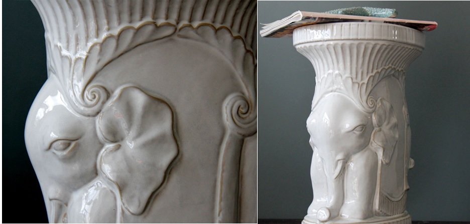 Керамический табурет White Elephant - Loft-Concept в Сочи