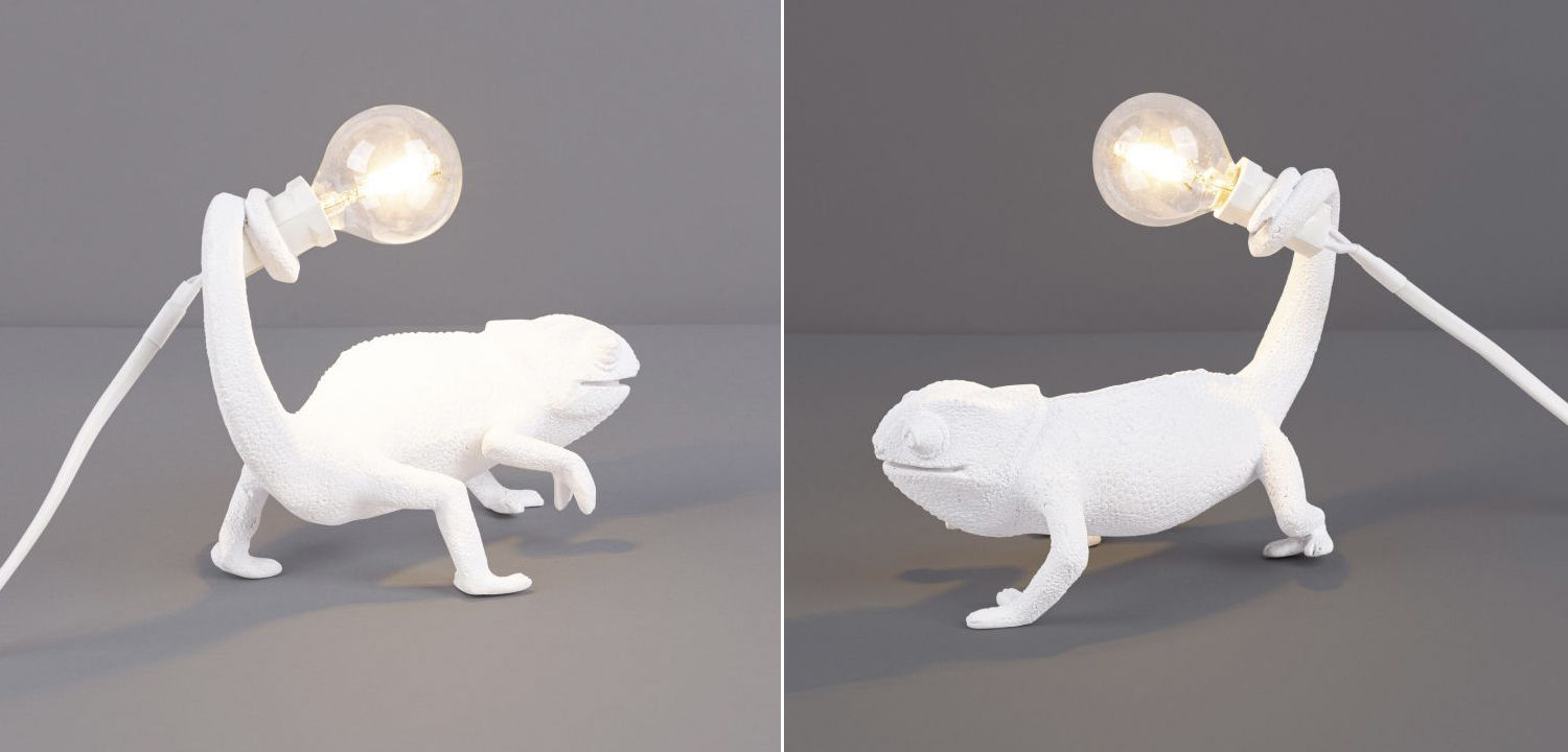 Лампа Seletti Chameleon Lamp Still - фото №1