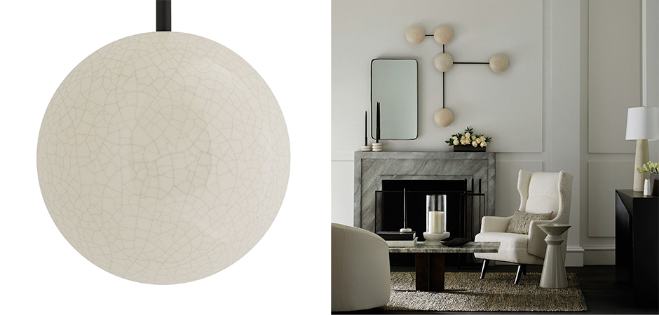 Бра GLAZE SCULPTURAL SCONCE - фото №1