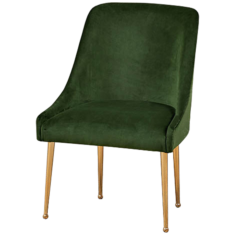 Стул Gormal Stool green Зеленый Золотой в Сочи | Loft Concept 